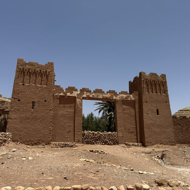 Ancient iconic village of Morocco 