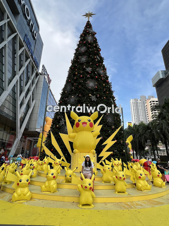 Celebrate Christmas with Pikachu: CentralWorld’s Festive Wonderland