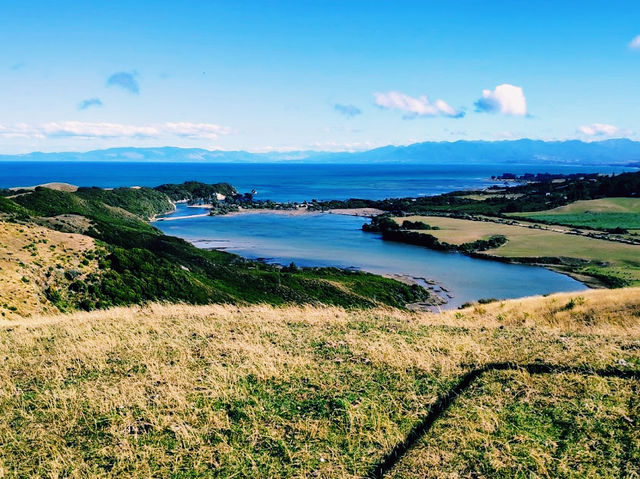 Puponga hilltop walk - Farewell Spit & Puponga Farm Park