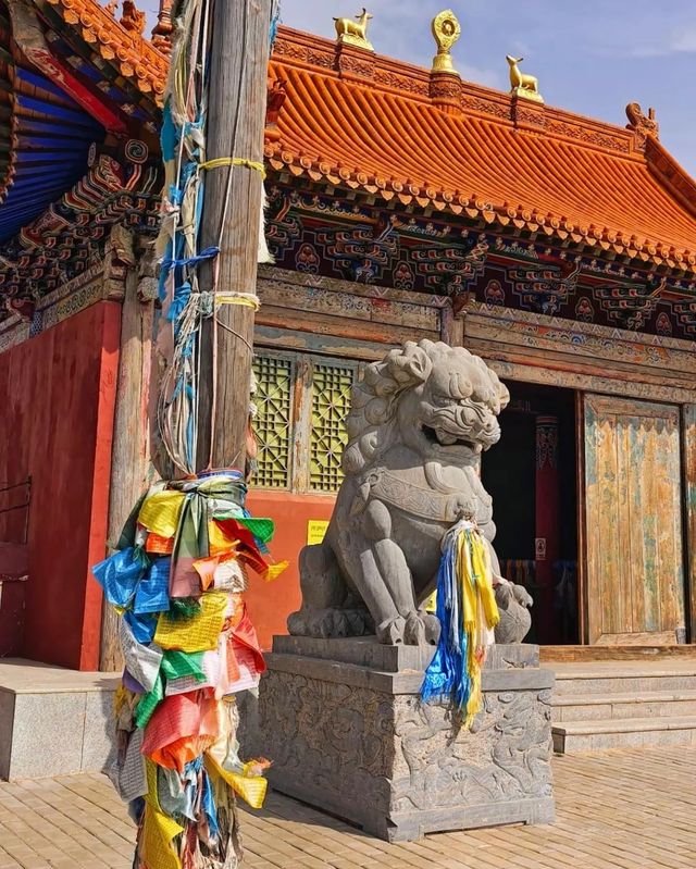 呼市免費小眾旅遊景點尊勝寺|||尊勝寺