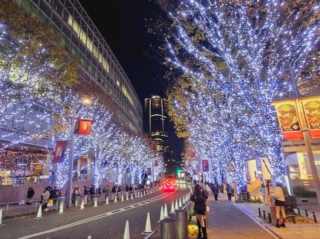 The magical illumination at Ropponggi Hills at Keyakizaka