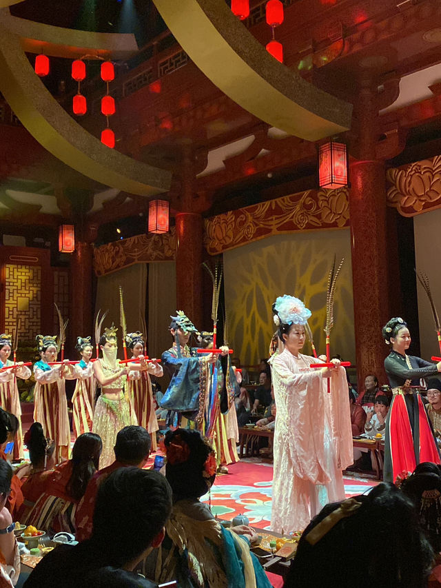 Court Banquet and Performance at the Tang Palace 🫖🥮🥢🇨🇳