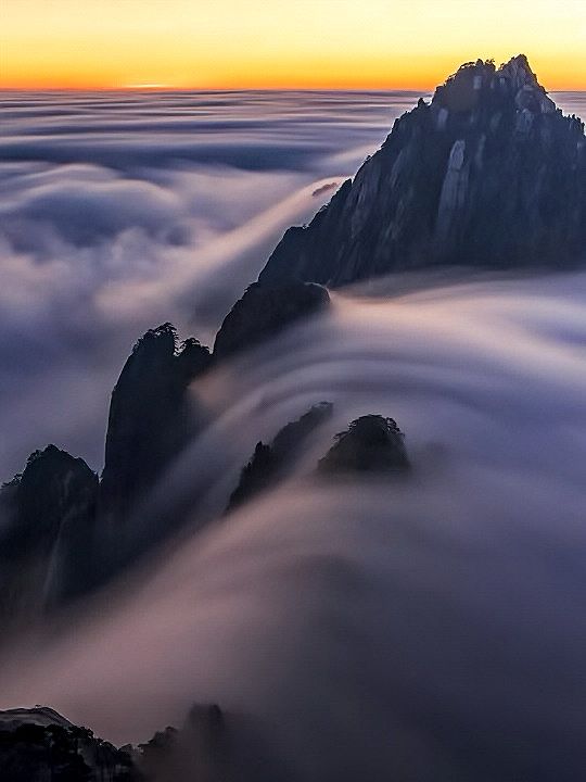 黃山雲海，人間仙境•