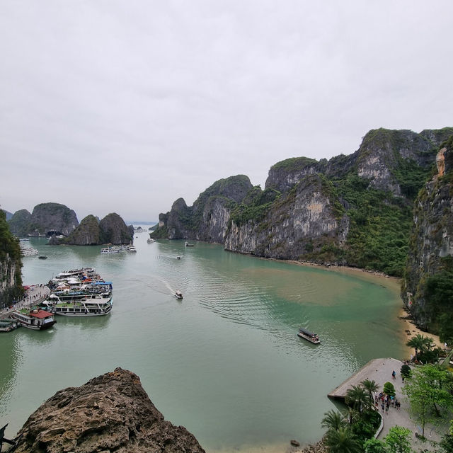 Kayaking Through Ha Long Bay, Vietnam