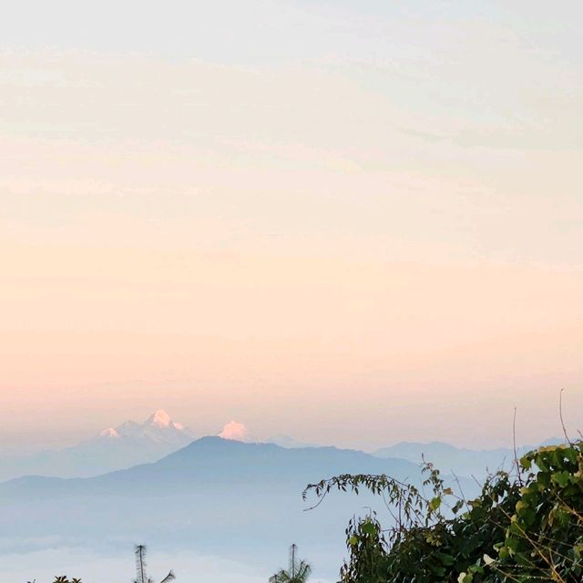 Sunrise in Kathmandu Valley