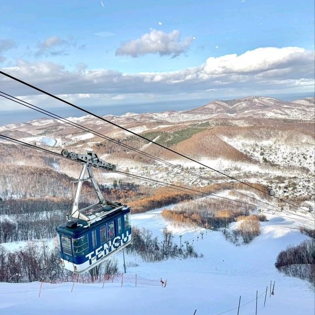 Scenic Skiing at Hokkaido Tenguyama