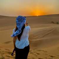 sunset+desert+dubai=❤️❤️❤️