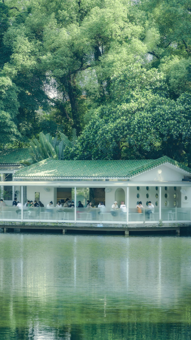 廣州東山湖公園拍照打卡攻略（安靜舒適的地方）