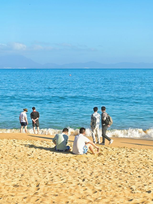 深圳的冬天雖然沒有雪，但是有海啊