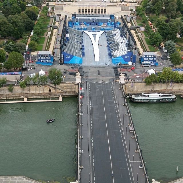 Eiffel Tower in Paris Olympic 2024