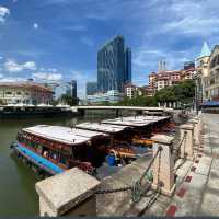  Exploring 🇸🇬 Scenic Day at Clarke Quay and River Valley