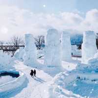 美しい北海道の雪景色❄️