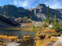 Mt Baker 賞秋Chain Lakes 徒步