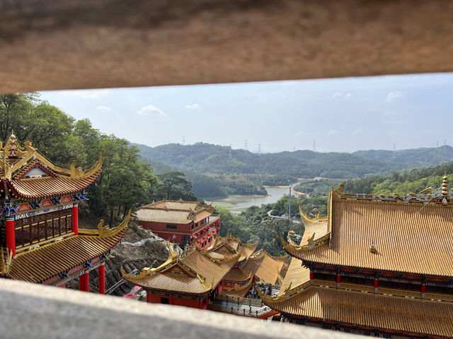 東莞一日遊|大嶺山電梯觀音寺攻略