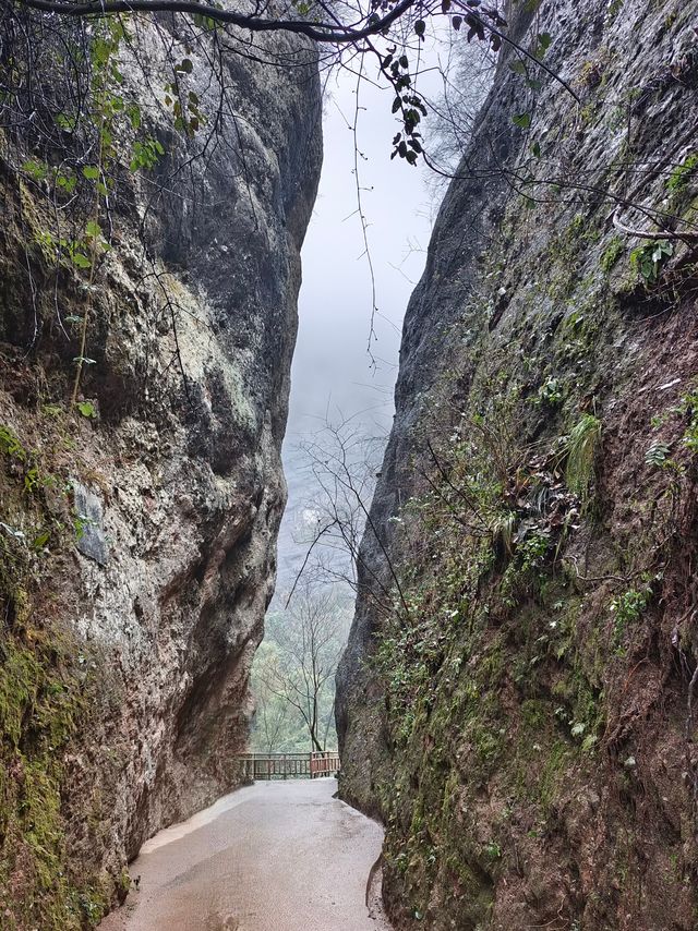 冬遊崀山景區。