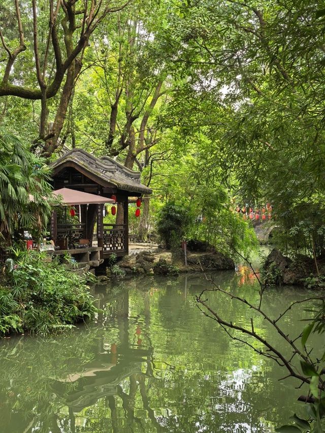 Beautiful Ancient Street in Chengdu 