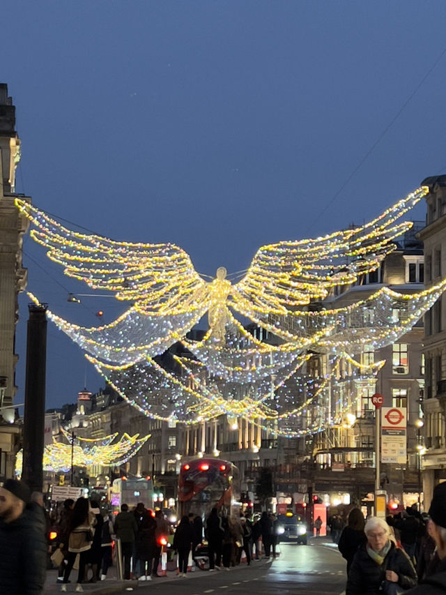 London Regent Street Angel Lights Guide