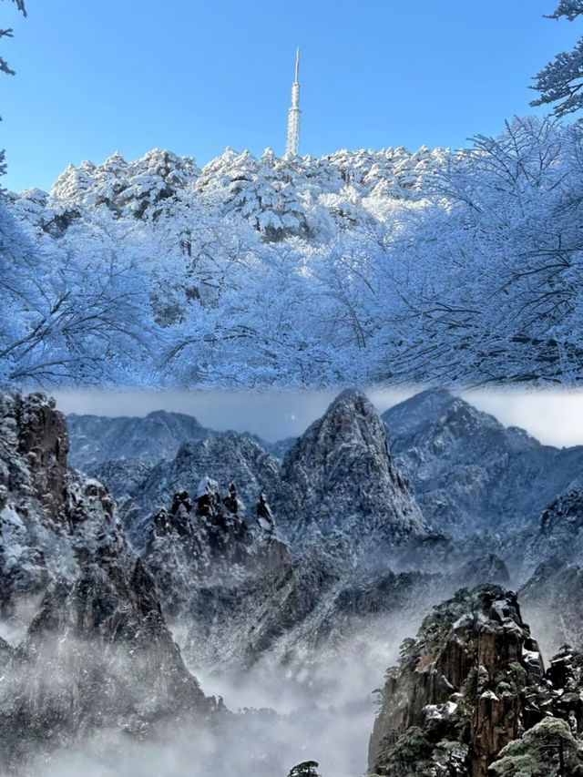 驚黃山之冬|霧凇奇觀