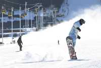 新疆第二屆冬季運動會高山滑雪比賽