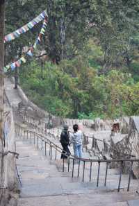 Namaste, Swayambhunath Stupa