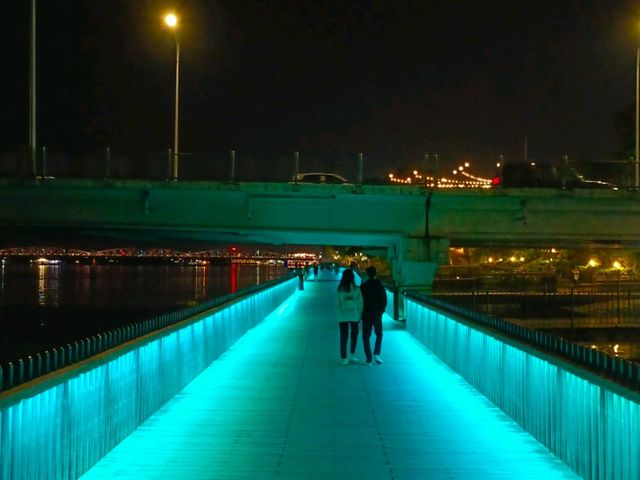 Night activities in Hue, Vietnam 