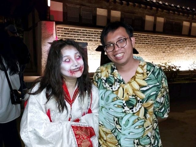 A night festival of ghost at Korean Folk Village, Halloween of the east