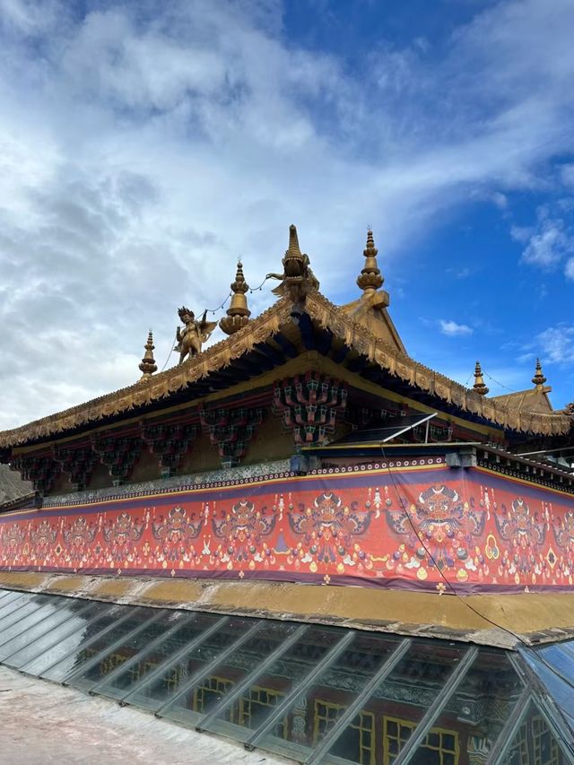 魅力西藏，藏傳佛教寺廟——贊丹寺。