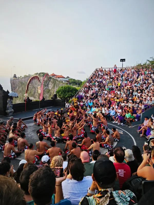 Uluwatu Kecak Dance: Monkeys Randomly Interact with You