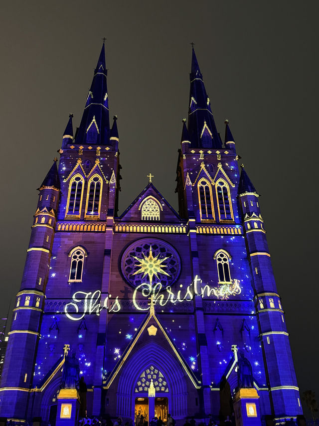 2024 St. Mary's Cathedral Light Show