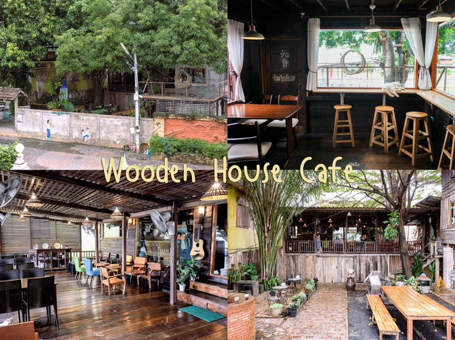 Wooden House Cafe คาเฟ่บ้านไม้ริมแม่น้ำลำปาง