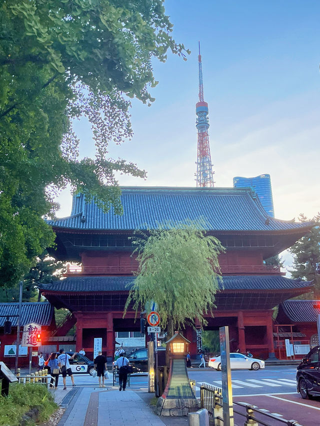 增上寺 | 東京塔下的古早寺廟 🟤