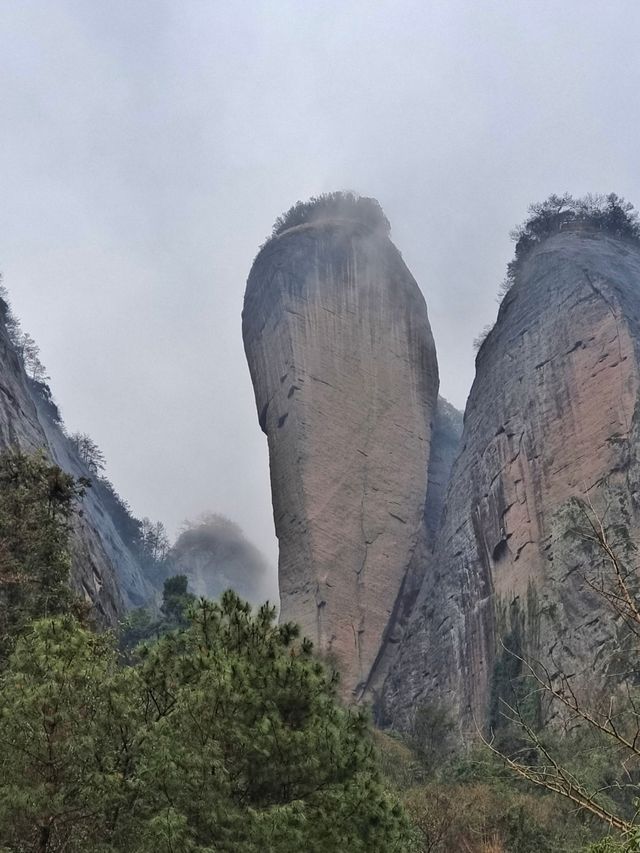 冬遊崀山景區。