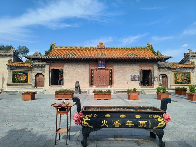 山西永安禪寺和圓覺寺一遊。