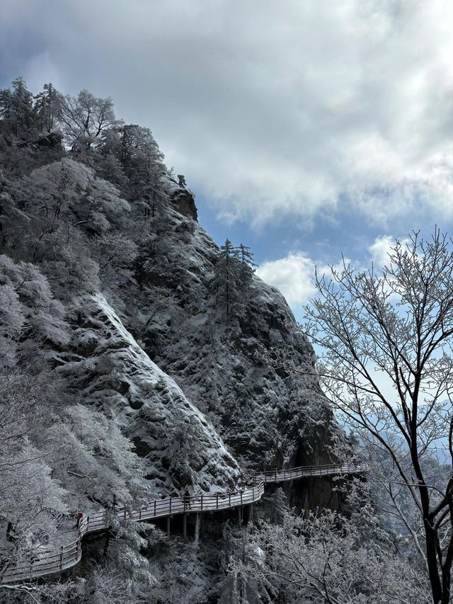 老君山冬季夢幻之旅：一場冰雪奇緣的邂逅