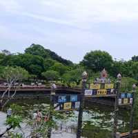 Looking within the citadel of Hue's Imperial City