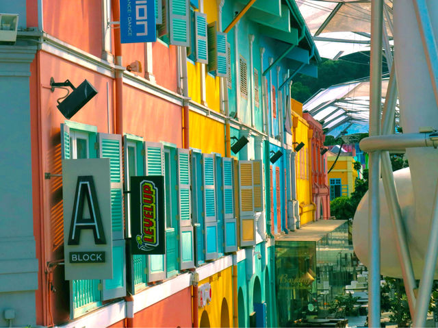 The famous Clarke Quay