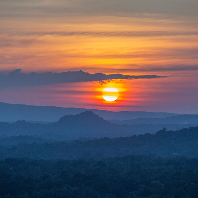 Sunset in Sigiriya, Sri Lanka