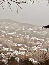 不是韓國！在青島！雪後青島太出片！！！