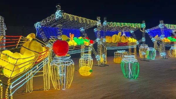 The Illumi Light Show in Mississauga, Canada