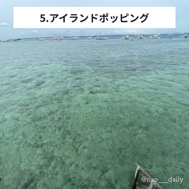 【ビーチだけじゃない！🐠セブ島でしたいこと】