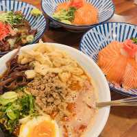 Dengdeng Salmon and Rice Bowl Ramen Gungdong Main Branch 🍣🍜