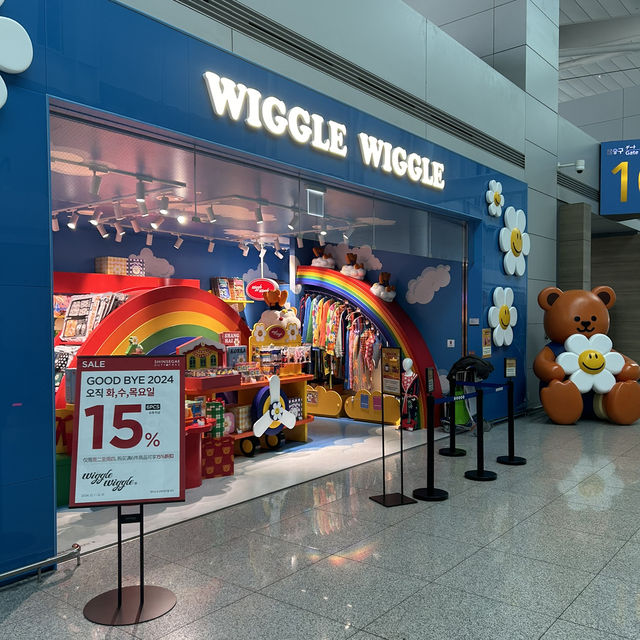 【🇰🇷：仁川空港】空港でもwiggle wiggleが買える🌼