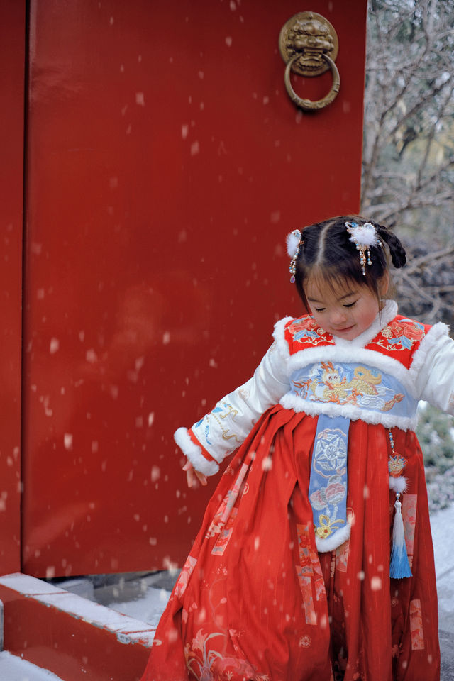 合肥又下雪了！園博園拍古風雪景照超有感！附攻略