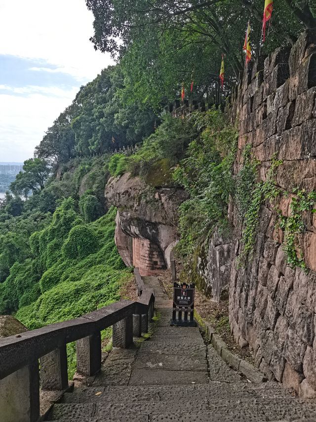 重慶合川釣魚城。