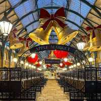 Covent Garden's Festive Revelry