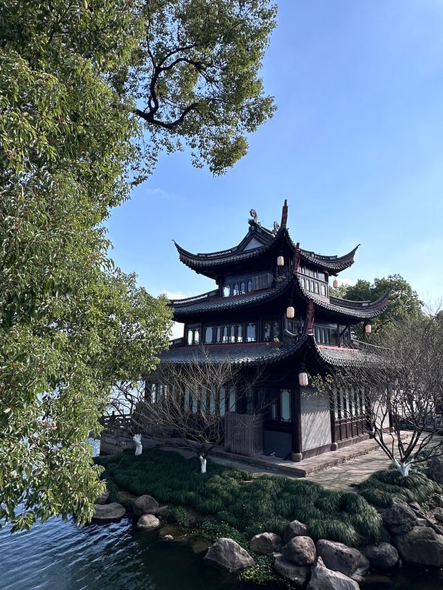 【水鄉風情】寧波月湖公園，江南園林的靜謐之旅