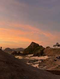 Watching Sunset at Seger Hill in Lombok, Indonesia 🇮🇩