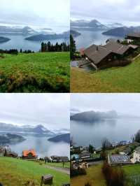 🇨🇭 Scenic Ride from Mount Rigi to Vitznau