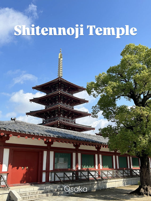 พาเที่ยวขอพรวัดดัง Shitennoji Temple 🎌