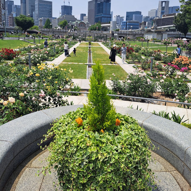  大阪中之島公園：城市綠洲中的自然與文化之美